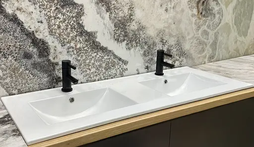 Умивальник VBI Ferrara 120W white врізний VBI-018053, Білий - фото 4