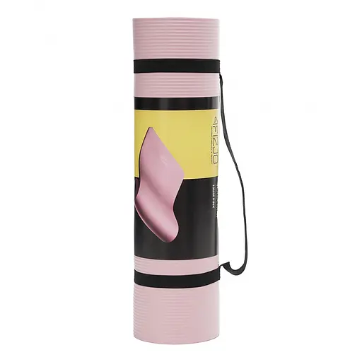 Коврик (мат) спортивный 4FIZJO NBR 180 x 60 x 1.5 см для йоги и фитнеса 4FJ0370 Pink (P-5907739316998) - фото 6