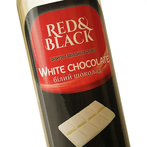Сироп Red&Black Білий Шоколад 0.7 л - фото 5