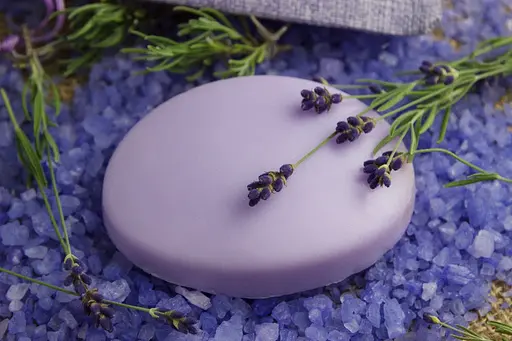 Мило Hand Made лавандове ручна робота овальне 100 г (997-02) - фото 2