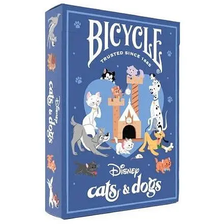 Карти гральні United States Playing Card Company Bicycle Disney Cats and Dogs inspired (ВР_КГБДКД)