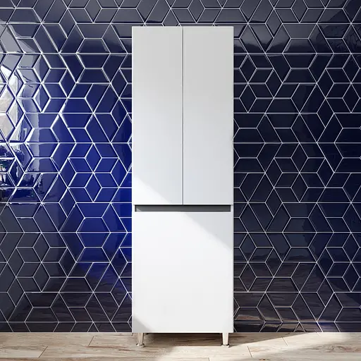 Пенал Am.Pm X-Joy 60 см підлоговий з кошиком білий M85CRX0601WG38, Білий - фото 2