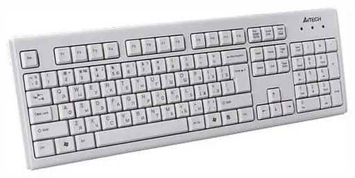 Клавіатура A4Tech KM-720-WHITE-US - фото 2