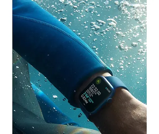 Смарт-годинник Apple Watch Series 7 GPS 45mm Midnight Aluminum Case with Midnight Sport Band [MKN53] Б/В [161674] - фото 4