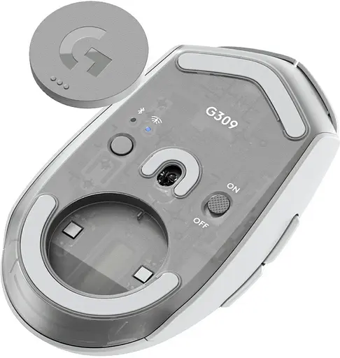 Мышь компьютерная Logitech G309 LIGHTSPEED White (910-007207, 910-007209) - фото 5