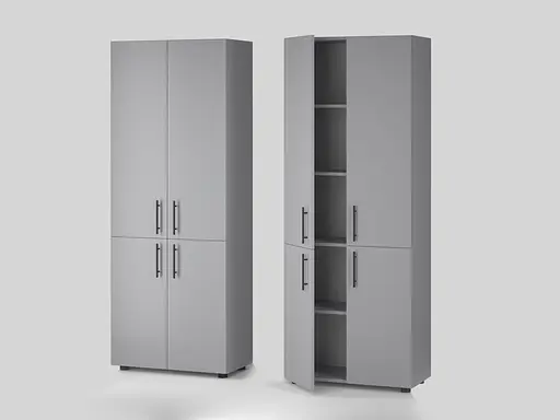 Шафа для документів закрита ОП-614 Orange-Line 700х347х1825 Сіра мишка - фото 3