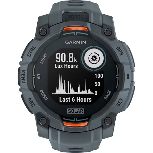 Смарт-часы Garmin Instinct 3 Solar 45 мм Twilight with Twilight Band (010-02934-01) [125562] - фото 2