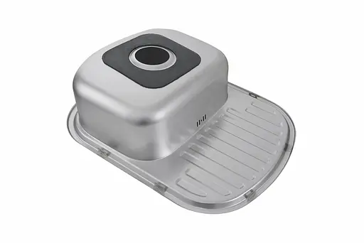 Кухонная мойка из нержавеющей стали Valeso сатин 6349 (0,8/180 мм), Satin - фото 4