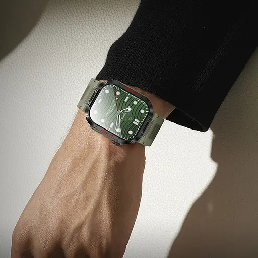 Смарт-годинник Borofone BD9 Smart sports watch (call version) Green - фото 3