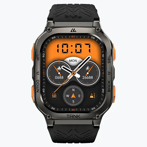 Smart Watch KOSPET Tank M3 Ultra Black UA - фото 3