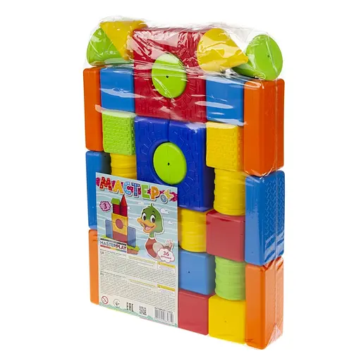 Конструктор Мастерок №3 1-072 36 деталей - фото 3