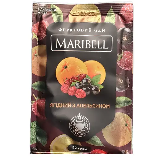 Чай рідкий Maribell Ягідний з апельсином 50 г  