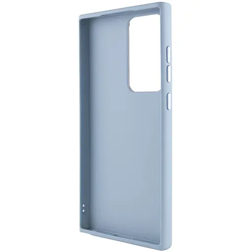 TPU чохол Bonbon Metal Style для Samsung Galaxy S23 Ultra Блакитний / Mist blue - фото 3