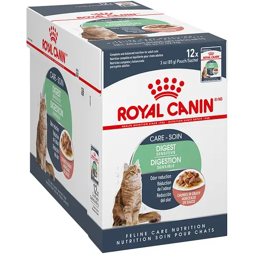 Влажный корм для кошек с чувствительным пищеварением Royal Canin Digest Sensitive 1.02 кг (12 шт. х 85 г)
