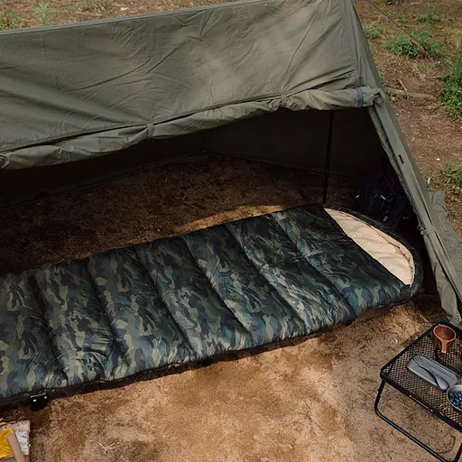Спальний мішок з капюшоном Naturehike M320 CNK2350WS023 правий (Зелений камуфляж) - фото 6