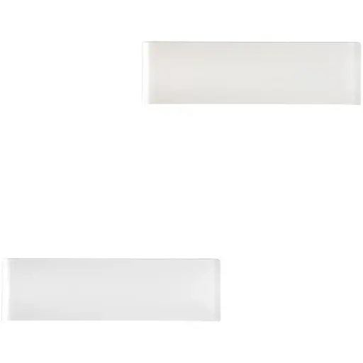 Світлодіодний настінний світильник для приміщень Mille Lucciole 24W 4500K нейтральний білий, алюміній, 2 шт.