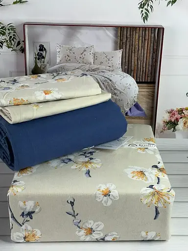 Постельное белье Romeo Home Arya Lacivert Фланель Belizza pbe0051850 - фото 2