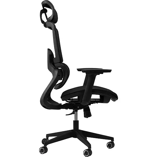 Офісне крісло GT Racer B-529B, чорне (B-529B Black) - фото 3