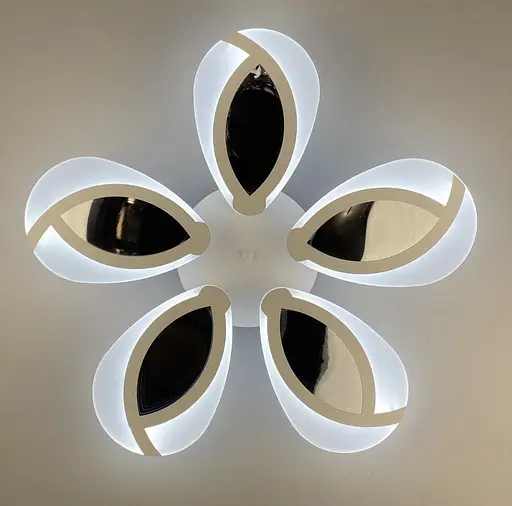 Люстра на 3/5 лепестков с 3D подсветкой Line.F Кольца 5 - фото 9