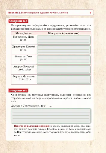 Всесвітня історія. Універсальний робочий зошит. 8 клас - фото 8
