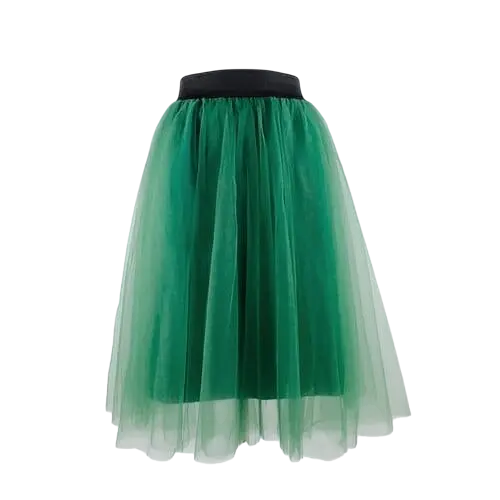 Юбка длинная с фатином S-M - фото 1