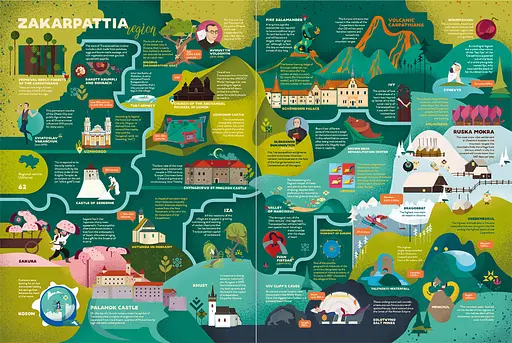 Книга "Travelbook. Ukraine" Ірина Тараненко, Юлія Курова, Марія Воробйова, Марта Лешак (англійською мовою) - фото 5