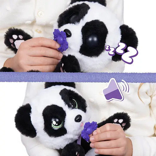 Интерактивная игрушка Baby Paws W3 Малыш Панда с аксессуарами (927667IM) - фото 10