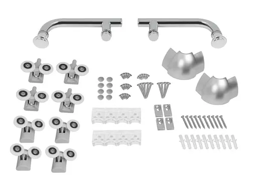 Набор Lidz Душевая кабина Wawel SC100x80.SAT.LOW.FR, прямоугольная, стекло Frost 5 мм + Душевой поддон Kapielka ST100x80x14 - фото 7