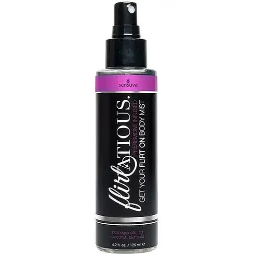 Спрей-мост для тела с феромонами Sensuva Flirtatious Pomegranate, Fig, Coconut & Plumeria (125 мл)