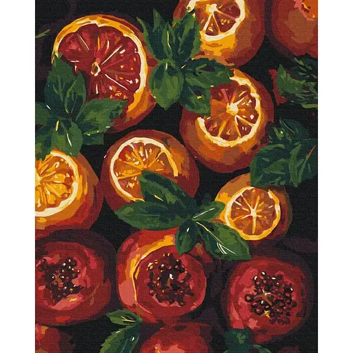 Картина по номерам на подрамнике Brushme Сочное наслаждение - фото 1