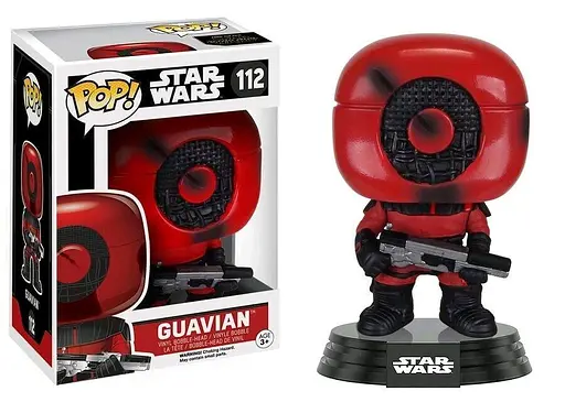 Фигурка Funko Pop Фанко Поп Star Wars Guavian Звездные войны Гувиан 10 см SW G 112 - фото 2