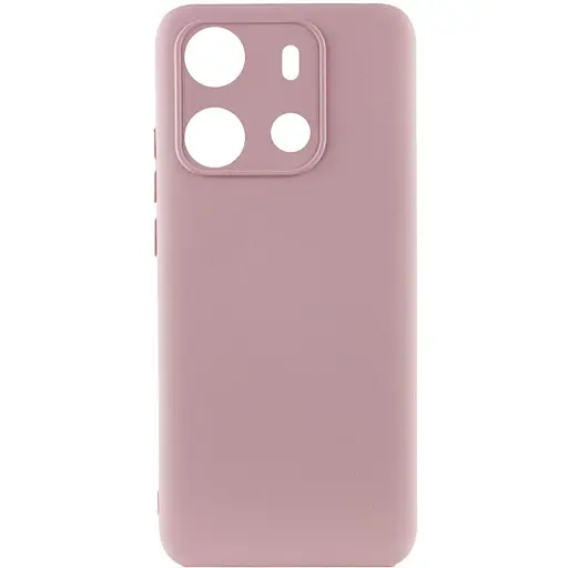 Чохол Silicone Cover Lakshmi Full Camera (A) для Tecno Spark Go 2023 Рожевий / Pink Sand