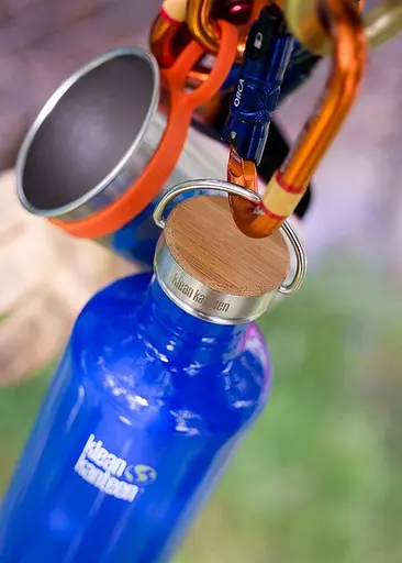 Кришка сталева Klean Kanteen Stainless Unibody Bamboo Cap (1017-1006111) - фото 5