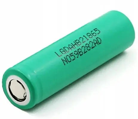 Аккумулятор высокотоковый Li-ion 18650 1500mAh (ICR18650 HB2) (30A) Зеленый