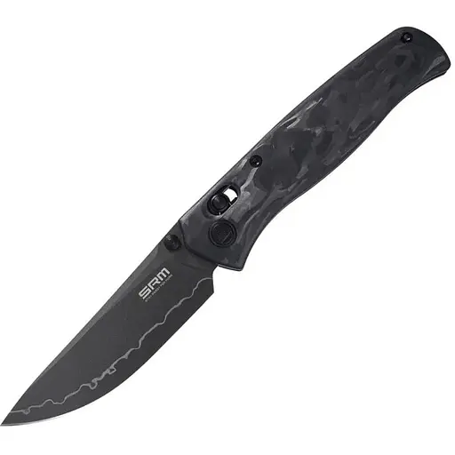 Ніж складаний SRM Medal 255L-FB2, чорний