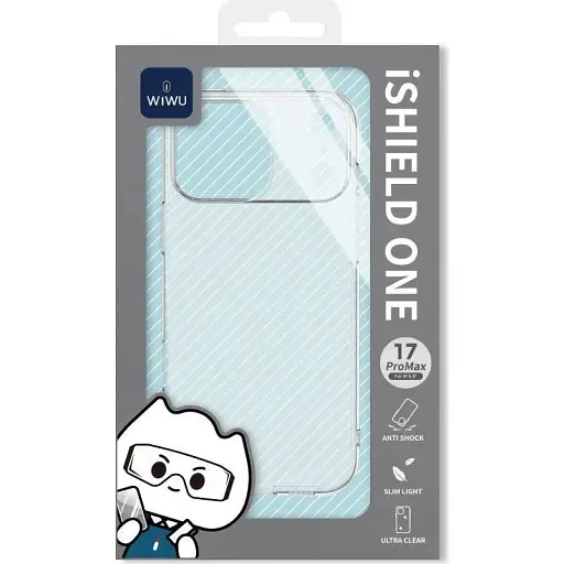 Чохол WIWU Clear Series ZCC-108 для Apple iPhone 17 Pro Max Transparent [145649] - фото 4