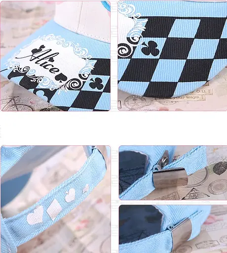 Кепка бейсболка AW Кролик Аліса в країні Чудес мультфільм BC - фото 3