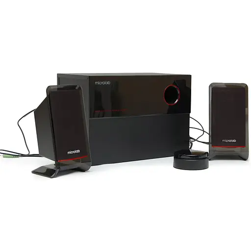 Акустическая система Microlab 2.1 M-200 Black (M-200) - фото 1