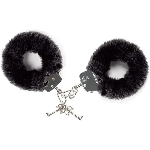 Наручники з плюшевою обробкою Love To Love Attach Me Black