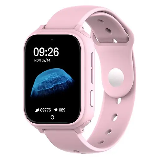 Смарт годинник-телефон дитячі Wonlex CT25 з відеодзвінком WI-FI GPS SIM-карта Pink (18357)