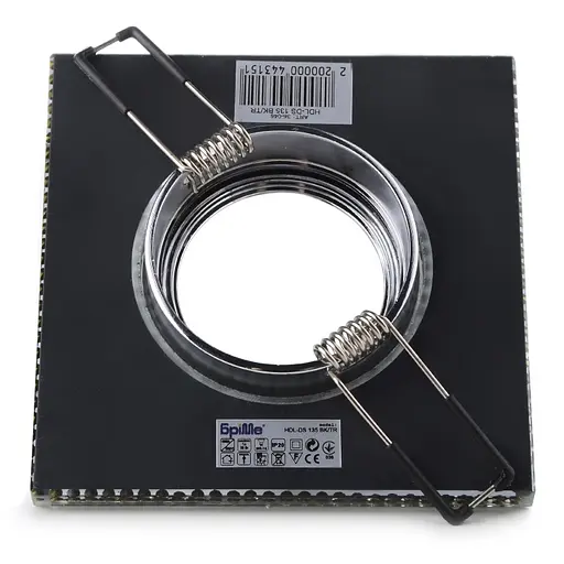 Світильник точковий Brille HDL-DS 135 G5.3 BK/TR MR16 36-046 - фото 3