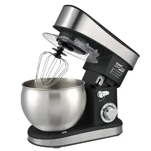 Червоний Кухонний тестоміс міксер 4в1 3500 Вт на 7 літрів Zepline із нержавіючої сталі ZP-137 - фото 8