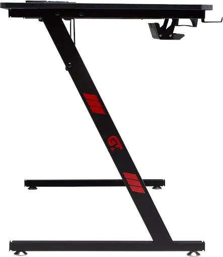 Геймерский компьютерный стол GT Racer T-1213, 120x60x73 Black (T-1213 (120x60x73) Black) - фото 11