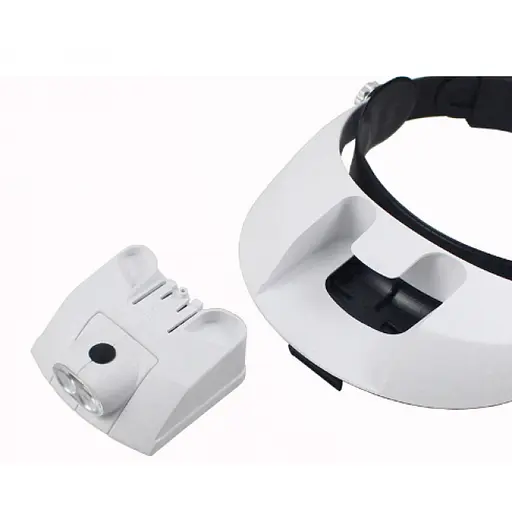 Лупа бинокулярная с Led подсветкой 1X 3.5 X увеличение Magnifier 81001-H - фото 2