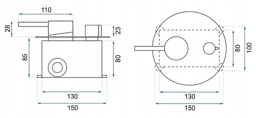 Душова система прихованого монтажу Rea Lungo Miler + Box з термостатом хром REA-P6715, Хром - фото 7