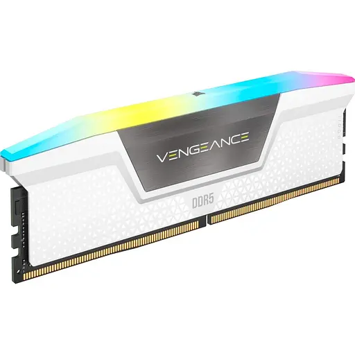 Модуль пам'яті DDR5 Corsair Vengeance RGB 2x16GB 6400MHz White (CMH32GX5M2B6400Z32W) [150012] - фото 3