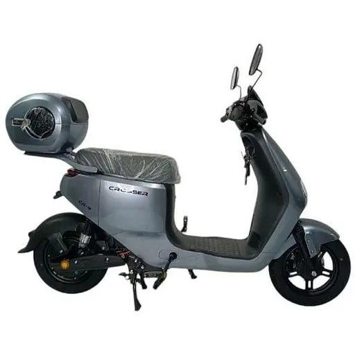 Електроскутер Crosser CR 9 72V 20Ah (800w) сірий - фото 2
