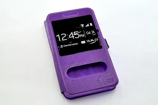 Чехол-книга Ergo A502 Aurum подставка - фото 2