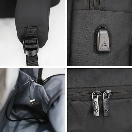 Рюкзак NikiBo Lite 15 л черный (30010205-01) - фото 4