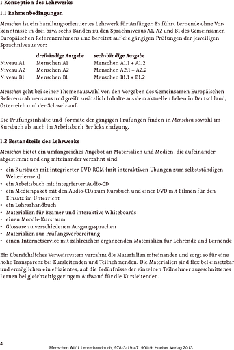 Menschen A1/1. Lehrerhandbuch - фото 3